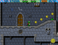 Superfrog - The Spooky Castle 2c Screenshot