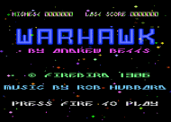 Warhawk - AtariXL  Screenshot