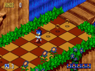 Sonic 3D Blast Mega Drive ingame