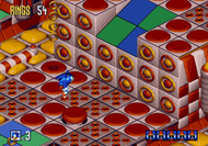 Sonic 3D Blast Saturn ingame