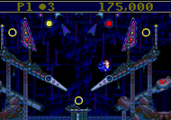 Sonic Spinball Mega Drive ingame