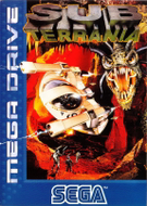 Sub-Terrania Mega Drive cover