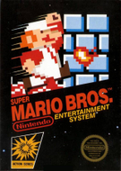 Super Mario Bros. NES Box Screenshot