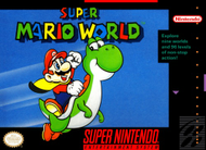 Super Mario World - SNES box cover