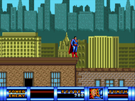 Superman Genesis Ingame Screenshot
