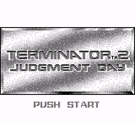 Terminator 2 Gameboy Titlescreen