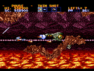 Thunder Force IV - Megadrive ingame Screenshot