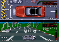 Top Gear SNES Ingame Screenshot