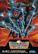 Truxton Mega Drive cover