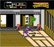 Turtles II NES Ingame Screenshot