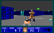 Wolfenstein 3D - Ingame Screenshot