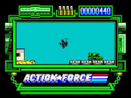 action force zx spectrum ingame Screenshot