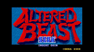 altered beast arcade titlescreen Screenshot