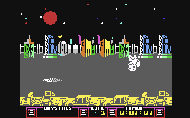 Arc of Yesod: Ingame Screen 1 - C64 Screenshot