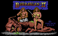 barbarian II c64 loadingscreen