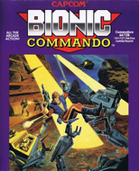 bionic commando c64 box us