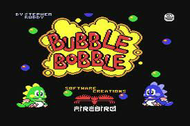 Bubble Bobble c64 Title Screen