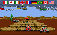 Drivin' Force - Atari ST Screenshot