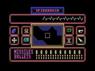 Zoids - In game (C64) Screenshot
