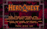 Hero Quest - Title logo