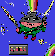 I,Ball Atari ST title screen edited