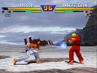 street fighter ex arcade ingame Screenshot