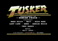 tusker c64 title