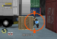 virtua cop arcade ingame