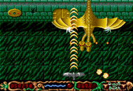 wings of death atari st ingame Screenshot