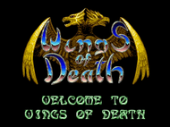 wings of death atari st title Screenshot