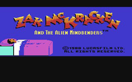 Zak McKracken - Title Screen - C64/128 Screenshot