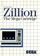 zillion master system cover